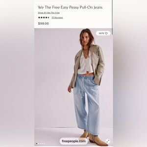 Free People jeans